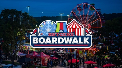 Rutgers Boardwalk Poster